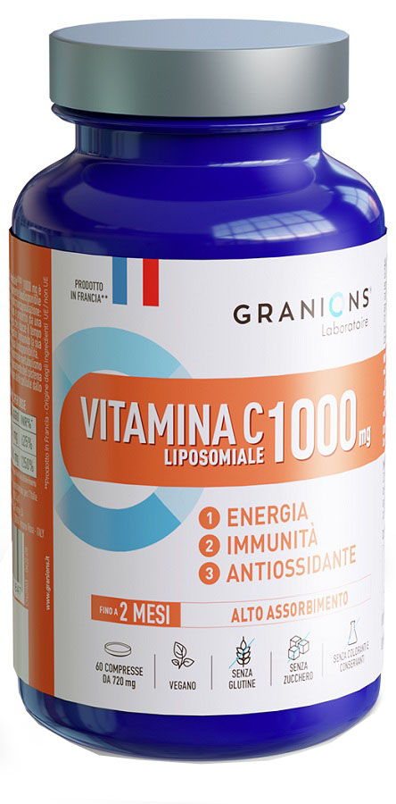 GRANIONS VITAMINA C LIPOSOMIALE 1000MG 60 COMPRESSE - dottorbianchi.it