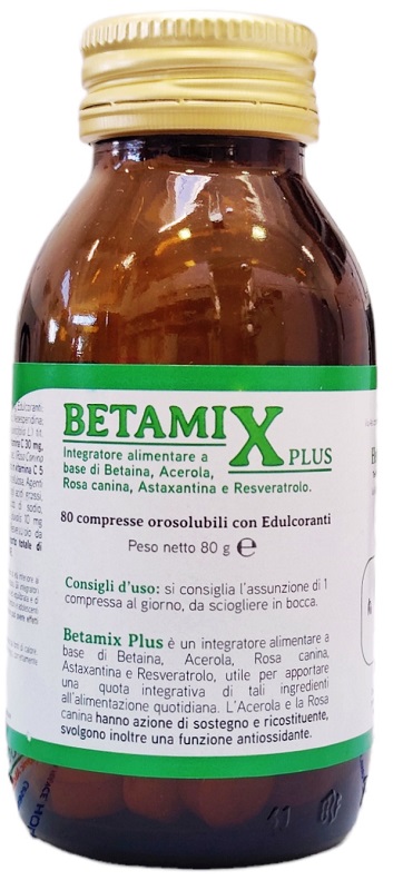 BETAMIX PLUS 80 COMPRESSE OROSOLUBILI - dottorbianchi.it