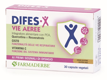 DIFES X VIE AEREE 30 CAPSULE - dottorbianchi.it