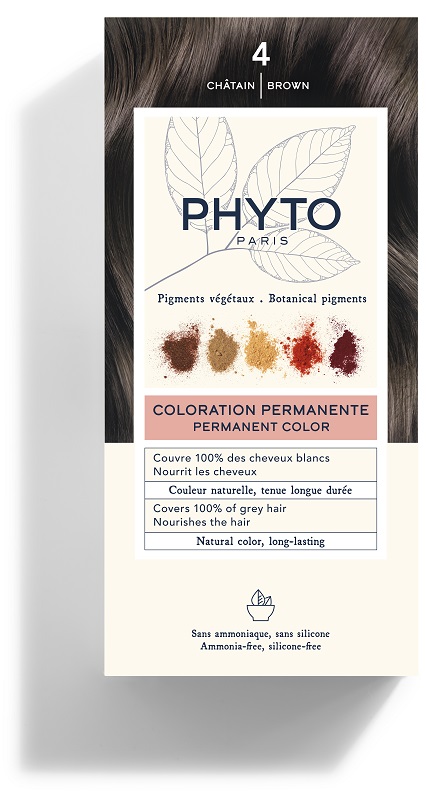 COLOR KIT 4 CASTANO LATTE RIVELATORE 50 ML + CREMA COLORANTE 50 ML + MASCHERA PROTETTIVA COLORE 12 ML + GUANTI - dottorbianchi.it