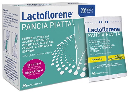 LACTOFLORENE PANCIA PIATTA 20 BUSTINE - dottorbianchi.it