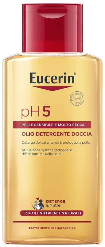 EUCERIN PH5 OLIO DETERGENTE DOCCIA 200 ML - dottorbianchi.it