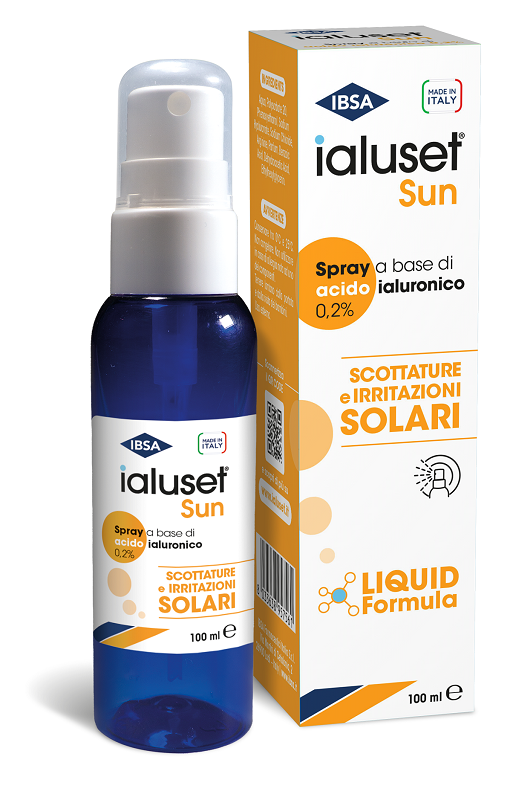 IALUSET SUN SCOTTATURE E IRRITAZIONI SOLARI SPRAY 100 ML - dottorbianchi.it