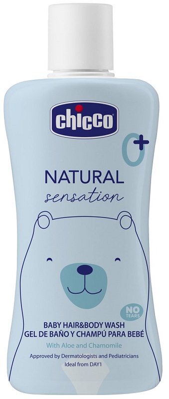 CHICCO NATURAL SENSATION BAGNO SHAMPOO 200 ML - dottorbianchi.it