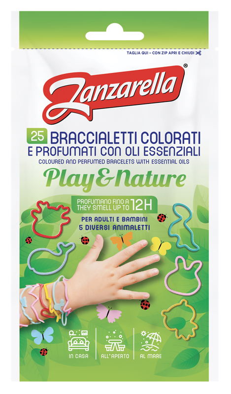 ZANZARELLA BRACCIALETTI PALY&NATURE 25 PEZZI - dottorbianchi.it
