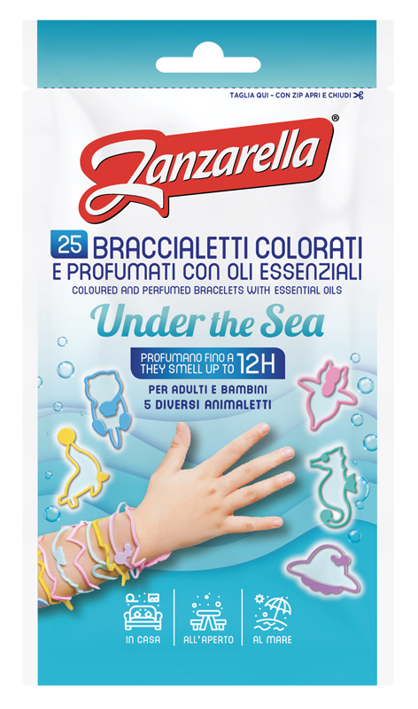 ZANZARELLA BRACCIALETTI UNDER THE SEA 25 PEZZI - dottorbianchi.it