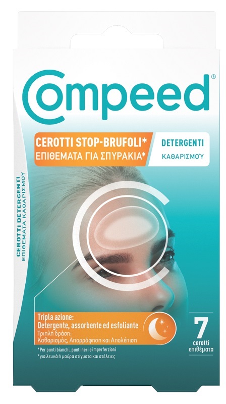 COMPEED CEROTTI STOP BRUFOLI DETERGENTI 7 PEZZI - dottorbianchi.it