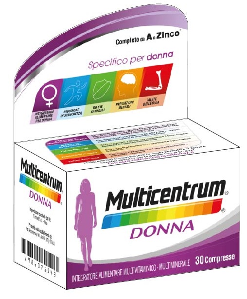 MULTICENTRUM DONNA 30 COMPRESSE - dottorbianchi.it