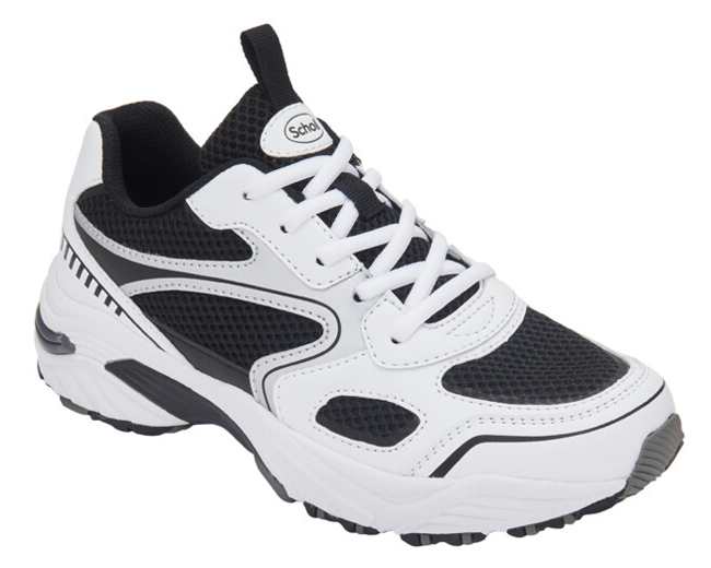 SPRINTER PLUS PU+MESH U WHITE/BLACK 43 MATERIALE TOMAIA PU+TESSUTO MESH FODERA TOMAIA TESSUTO SOTTOPIEDE TESSUTO FITTING F ALTEZZA TACCO 20 COLLEZIONE SS23 - dottorbianchi.it