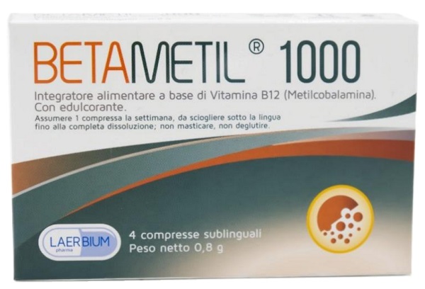 BETAMETIL 1000 4 COMPRESSE SUBLINGUALI - dottorbianchi.it