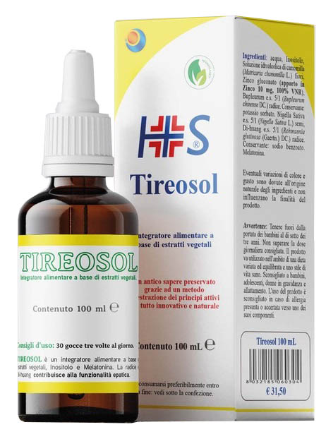 TIREOSOL GOCCE RB 100 ML - dottorbianchi.it