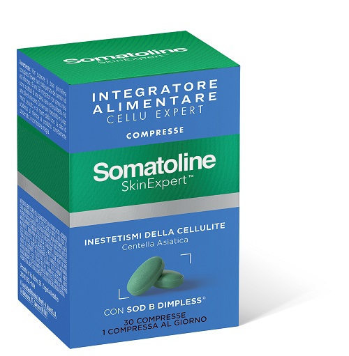 SOMATOLINE INTEGRATORE CELLULITE EXPERT 30 COMPRESSE - dottorbianchi.it