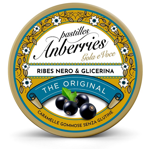 ANBERRIES CLASSICHE RIBES NERO GLICERINA 50 G - dottorbianchi.it