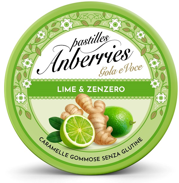 ANBERRIES LIME & ZENZERO 50 G - dottorbianchi.it