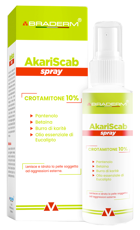 AKARISCAB SPRAY 100 ML BRADERM - dottorbianchi.it