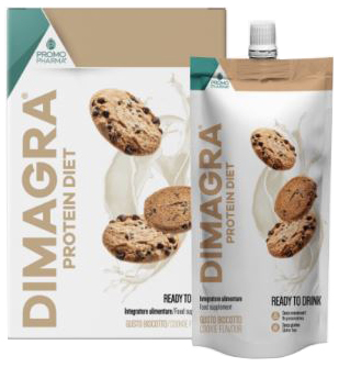 DIMAGRA PROTEIN DIET BISCOTTO 7 PEZZI DA 220 G - dottorbianchi.it