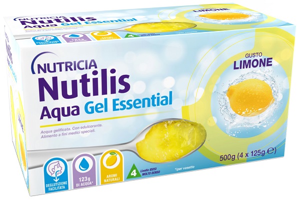 NUTILIS AQUA GEL LIMONE 4 PEZZI DA 125 G - dottorbianchi.it
