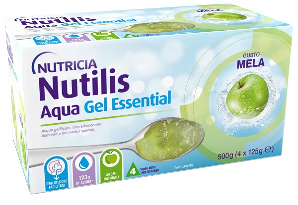 NUTILIS AQUA GEL MELA 4 PEZZI DA 125 G - dottorbianchi.it