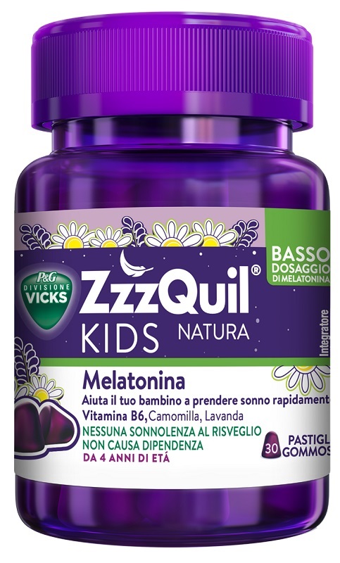 VICKS ZZZQUIL KIDS NATURA 30 PASTIGLIE GOMMOSE - dottorbianchi.it