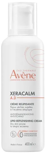 EAU THERMALE AVENE XERACALM AD CREMA LIPORESTITUTIVA 400 ML NUOVA FORMULAZIONE - dottorbianchi.it