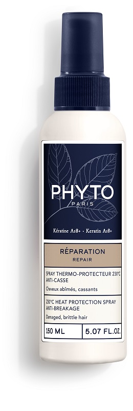 PHYTO PARIS REPARATION SPRAY TERMOPROTETTIVO 230 GRADI CELSIUS ANTI ROTTURA PER CAPELLI DANNEGGIATI FRAGILI 150 ML - dottorbianchi.it