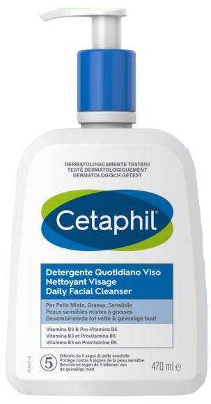 CETAPHIL DETERGENTE QUOTIDIANO VISO 470 ML - dottorbianchi.it