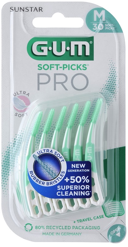 GUM SOFT PICK PRO MEDIUM 30 PEZZI - dottorbianchi.it