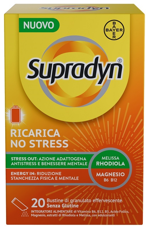 SUPRADYN RICARICA NO STRESS 20 BUSTINE - dottorbianchi.it