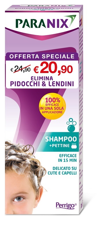 PARANIX SHAMPOO TRATTAMENTO TAGLIO PREZZO 200 ML - dottorbianchi.it