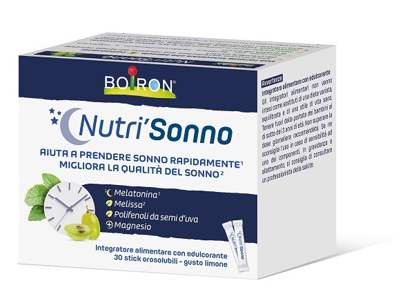 NUTRI'SONNO 30 STICK OROSOLUBILI GUSTO LIMONE - dottorbianchi.it