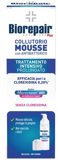 BIOREPAIR PLUS COLLUTORIO MOUSSE ANTIBATTERICO 200 ML - dottorbianchi.it
