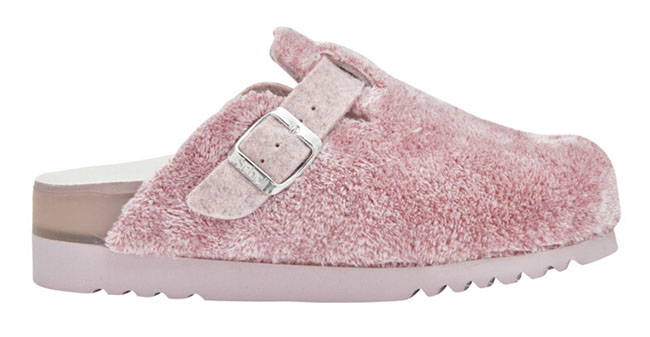 POPPY MICROFIBRE CIABATTA WOMAN PINK 38 - dottorbianchi.it