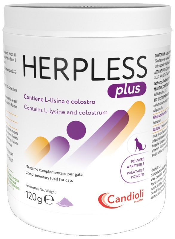 HERPLESS PLUS POLVERE 120 G - dottorbianchi.it