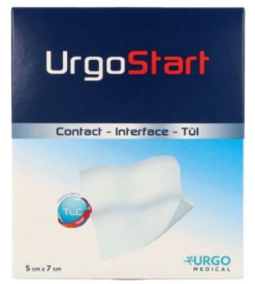 MEDICAZIONE NON ADERENTE URGOSTART CONTACT 5X7CM 3 PEZZI - dottorbianchi.it