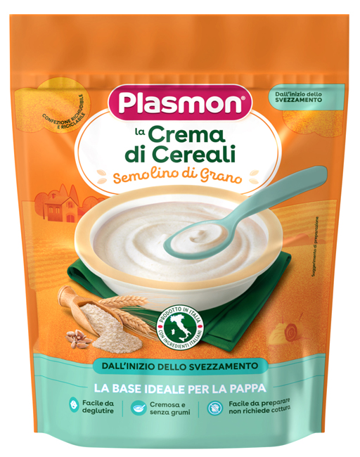 PLASMON CEREALI SEMOLINO DI GRANO 200 G - dottorbianchi.it