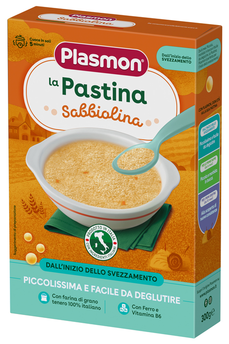 PLASMON PASTA SABBIOLINA 300 G - dottorbianchi.it