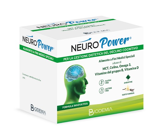 BIODEMIA NEUROPOWER 20 BUSTINE GUSTO VANIGLIA - dottorbianchi.it