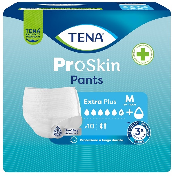TENA PANTS EXTRA PLUS M 10 PEZZI - dottorbianchi.it