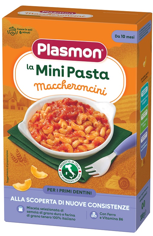 PLASMON PASTA MACCHERONCINI 300 G - dottorbianchi.it