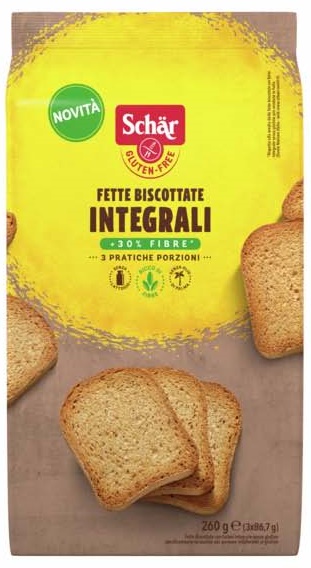 SCHAR FETTE BISCOTTATE INTEGRALI 260 G - dottorbianchi.it