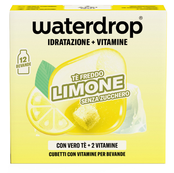WATERDROP ICE TEA LIMONE 12 CUBETTI - dottorbianchi.it