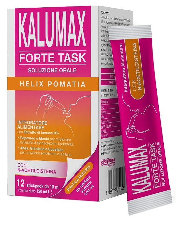 KALUMAX FORTE TASK 12 STICKPACK - dottorbianchi.it