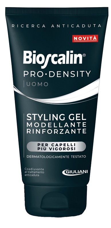 BIOSCALIN PRO DENSITY UOMO STYLING GEL MODELLANTE RINFORZANTE 150 ML - dottorbianchi.it
