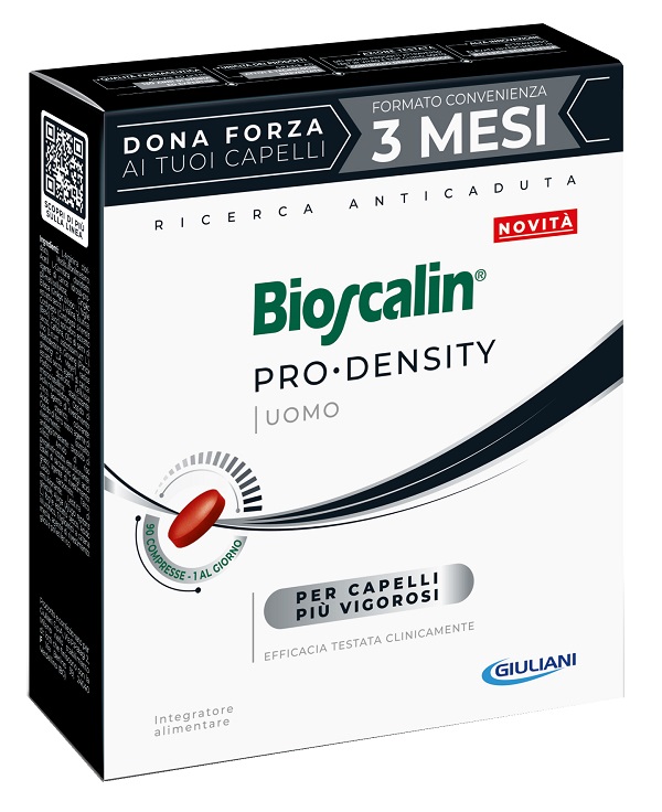 BIOSCALIN PRO DENSITY UOMO 90 COMPRESSE - dottorbianchi.it