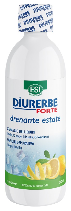 ESI DIURERBE FORTE DRENANTE ESTATE LIMONE 500 ML - OFFERTA A TEMPO LIMITATO - dottorbianchi.it