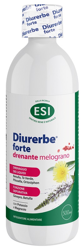 ESI DIURERBE FORTE DRENANTE MELOGRANO 500 ML - dottorbianchi.it