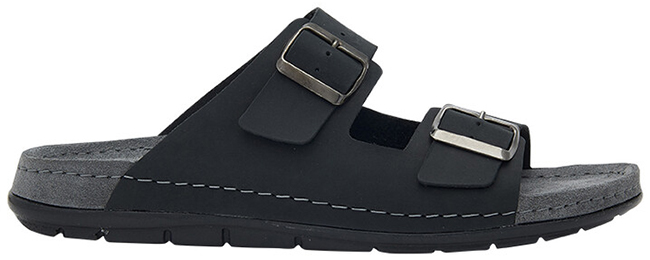 ABERDEEN MAN NUBUCK M BLACK 46 - dottorbianchi.it