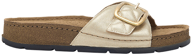 BORA MULE LAMINATED SYNTHETIC W PLATINUM 37 - dottorbianchi.it