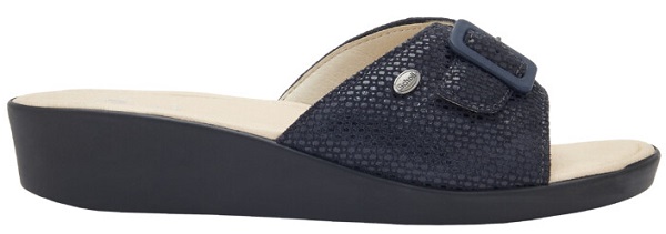 MANGO PRINTED SUEDE W NAVY BLUE 35 - dottorbianchi.it