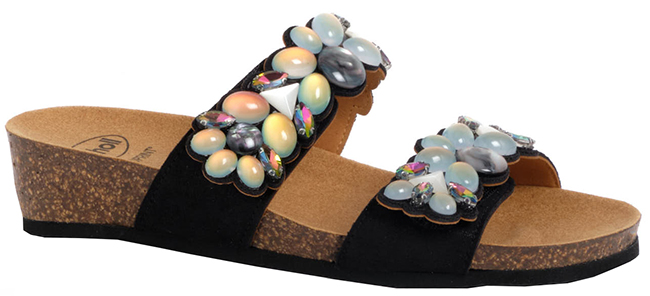 PALAU 2 STRAPS MICROFIBRE+ACCESSORIES W BLACK 38 - dottorbianchi.it